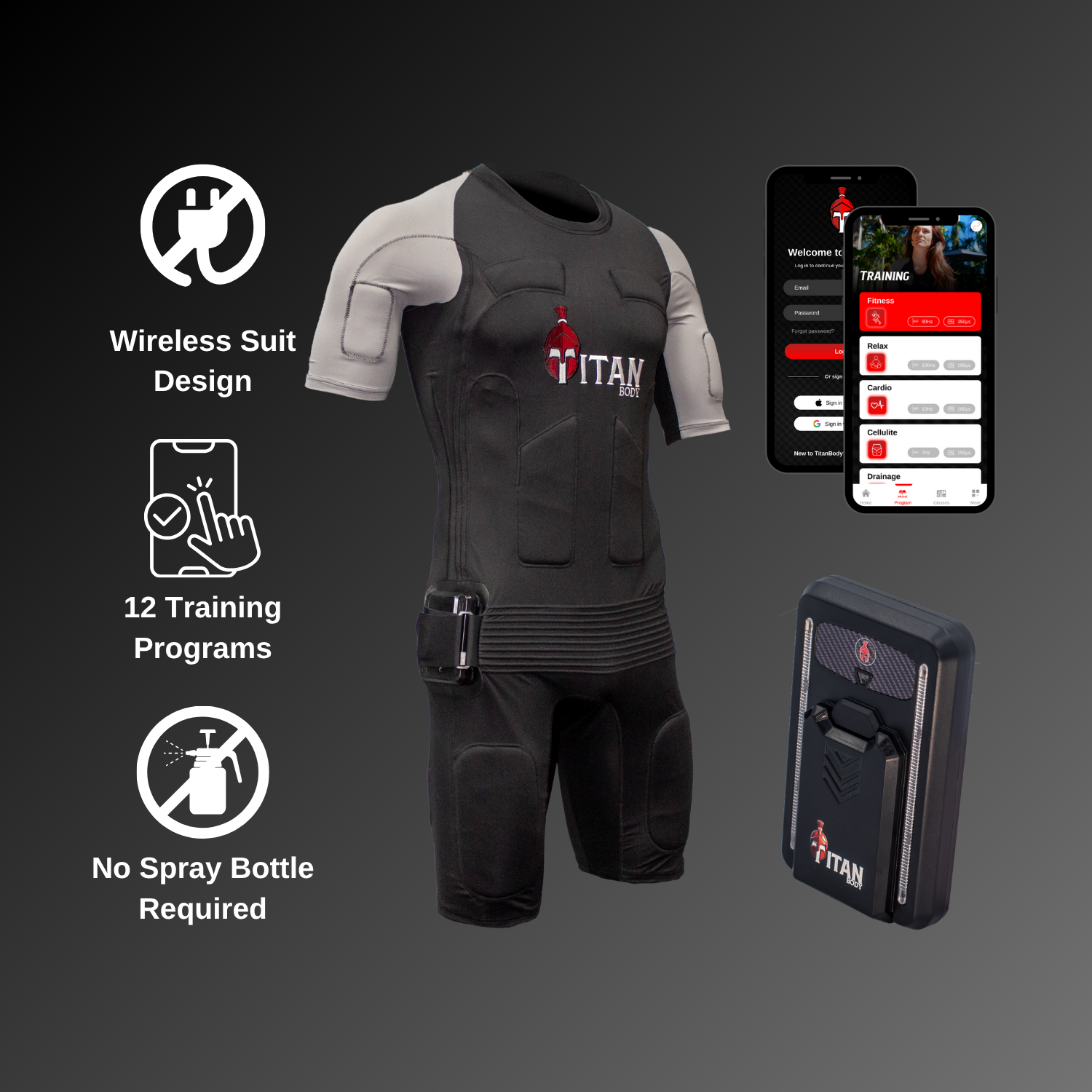 TitanBody™ Dry EMS Suit