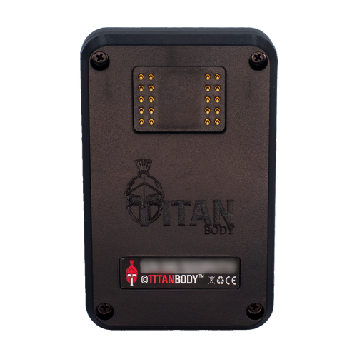 Back of TitanBody EMS Power Box